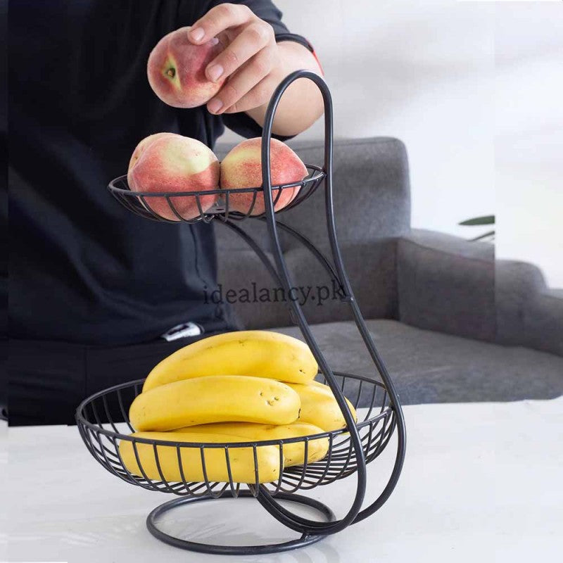 Kitchen Organizer| Fruit Basket 2&3 tier Fruit Basket & Vegetable Rack | Vegetable Stand