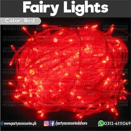 Fairy Lights Pack of 5 – 20FT Each | 5 Beautiful Colors