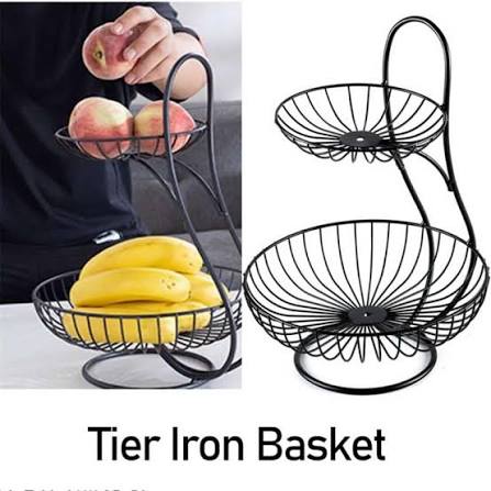 Kitchen Organizer| Fruit Basket 2&3 tier Fruit Basket & Vegetable Rack | Vegetable Stand